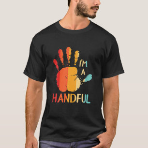 T-shirt Enfants Je suis une poignée de cinq ans Vintage 5e