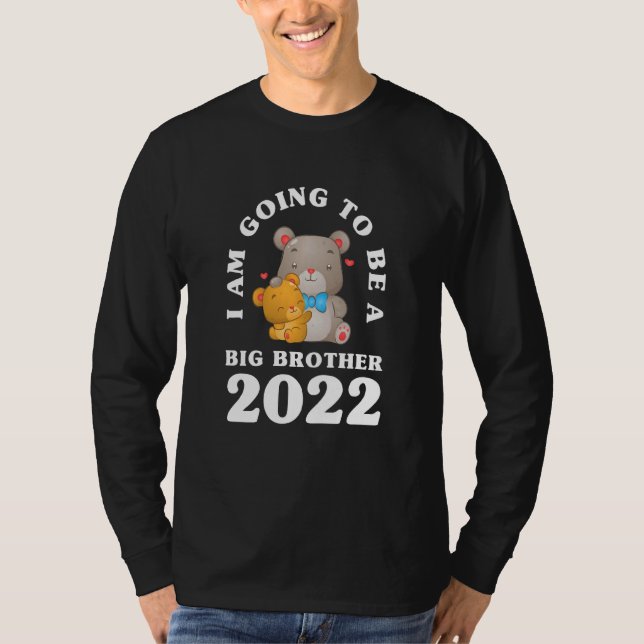 T-shirt Enfants Je vais être un Big Brother 2022 Bears Fut (Devant)