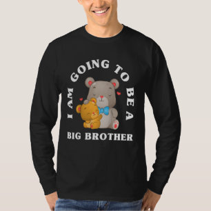 T-shirt Enfants Je vais être un Big Brother Bears Future B
