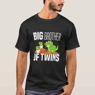 T-shirt Enfants Je vais être un grand frère de jumeaux Din