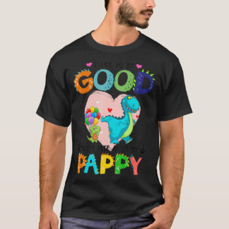 T-shirt Enfants J'Essaie D'Être Bon Mais Je Prends Après M