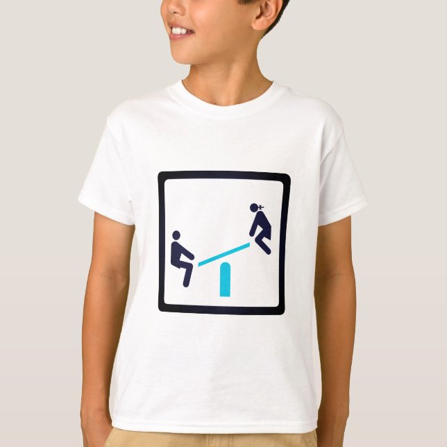 T-shirt Enfants, Jeux, Jouer (Devant)