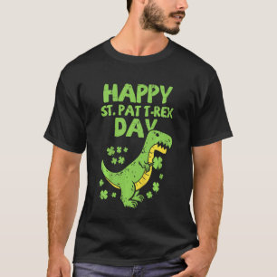 T-shirt Enfants Jour de la Saint Patrick Happy St Pat Trex