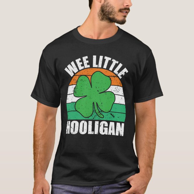 T-shirt Enfants Jour de la Saint Patrick irlandais Wei Lit (Devant)
