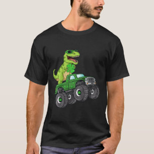 T-shirt Enfants Jour de la Saint Patrick T Rex équitation 