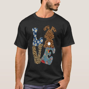 T-shirt Enfants Joyeux Amour Pâques Avec Bunny Oreilles Ga