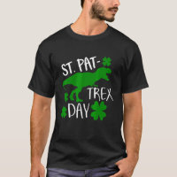 Enfants Joyeux St Pat Trex Day Dino Patricks Toddl