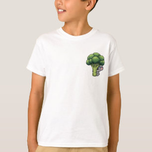 T-shirt Enfants Koala Enlaçant un Géant Brocoli