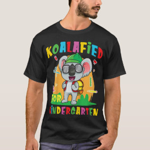 T-shirt Enfants Koalafied Pour Le Jardin D'Enfants Retour