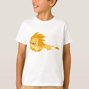 T-shirt Enfants Lion Bouncy Cute