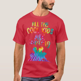 T-shirt Enfants Lire Tiedye Livres Lover Girls Bookworm Li