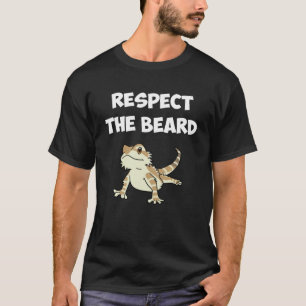 T-shirt Enfants Lizard Respectez la Barbe Garçons Filles