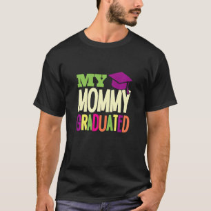 T-shirt Enfants Ma maman Diplômée Maman Fière Daught