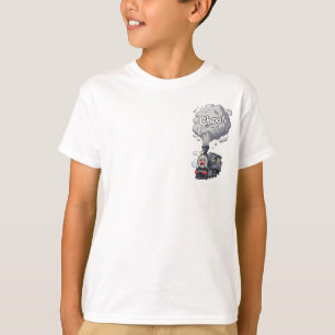 T-shirt Enfants Mad Grumpy Machine à Vapeur Choo Choo