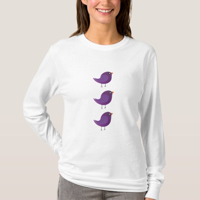 T-shirt Enfants mignonette birdy (Devant)
