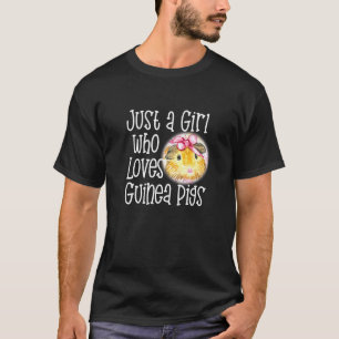 T-shirt Enfants Mignons Juste Une Fille Qui Aime Les Cocho
