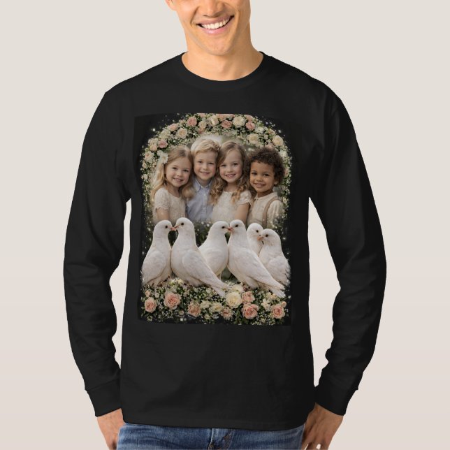 T-shirt Enfants mignons & Oiseaux (Devant)