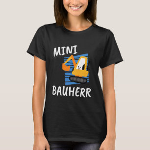 T-shirt Enfants Mini Constructeur Pour Petits Constructeur