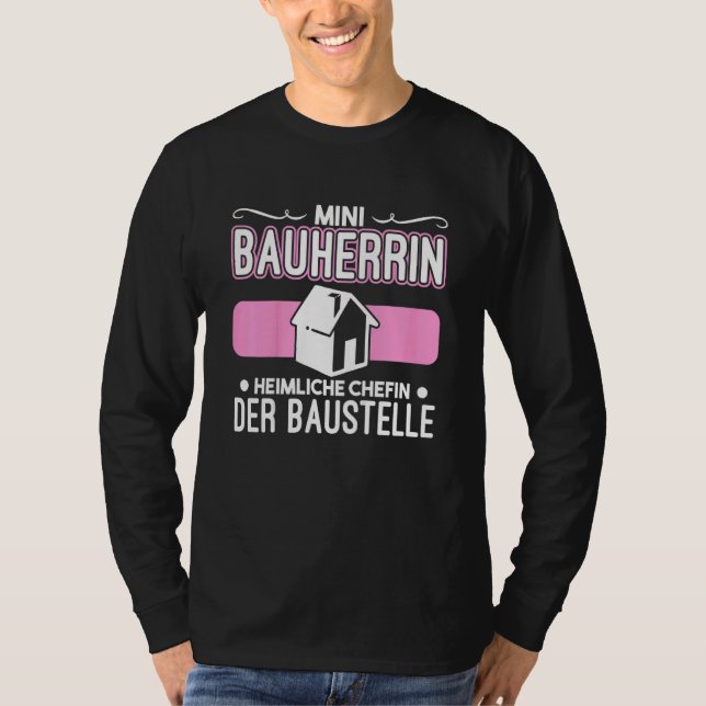 T-shirt Enfants Mini Constructeur Secret Boss Le Siège De  (Devant)