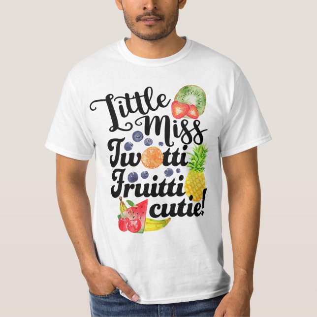 T-shirt Enfants Miss Twotti Fruitti Cutie 2e anniversaire (Devant)