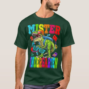 T-shirt Enfants Mister Kindergarten Dude Monster Truck Din