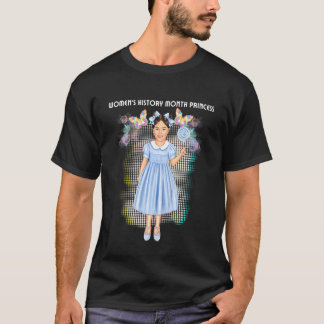 T-shirt Enfants Mois de l'histoire des femmes Princesse So