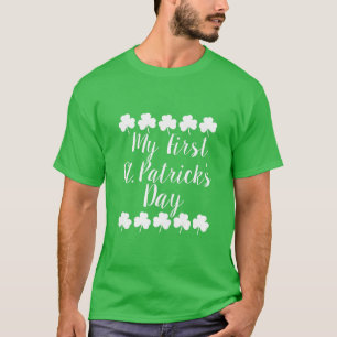 T-shirt Enfants Mon premier Jour de la Saint Patrick bébé