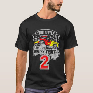 T-shirt Enfants Monster Camion 2e anniversaire Ce Petit Mo