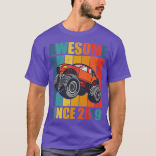 T-shirt Enfants Monster Camion 3e anniversaire Garçon stup