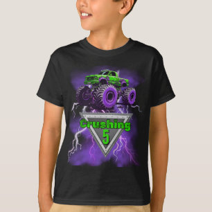 T-shirt Enfants Monster Truck Crushing "Age"