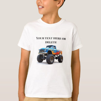 T-shirt Enfants Monster Trucks Anniversaire