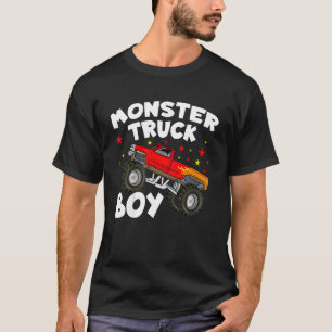 T-shirt Enfants Monster Trucks Toddler Monster Truck Boy