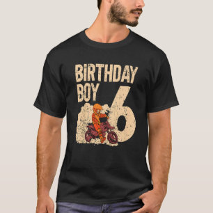 T-shirt Enfants Motocross 6e fête d'anniversaire Mx 6 ans
