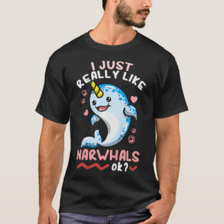 T-shirt Enfants Narwhal mignal