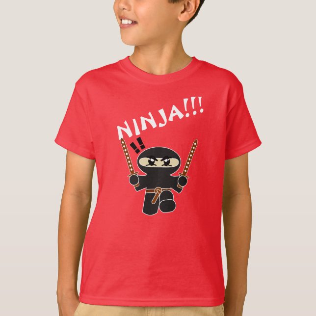 T-shirt Enfants Ninja (Devant)