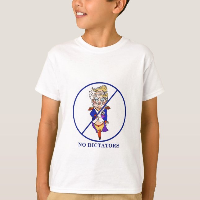 T-shirt Enfants non-dictateurs (Devant)