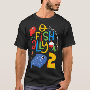 T-shirt Enfants O-Fish-Ally Deux Décorations Anniversaires