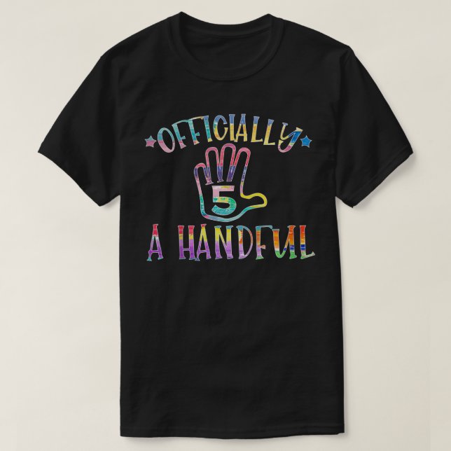 T-shirt Enfants Officiellement Une Petite Chemise D'Annive (Design devant)