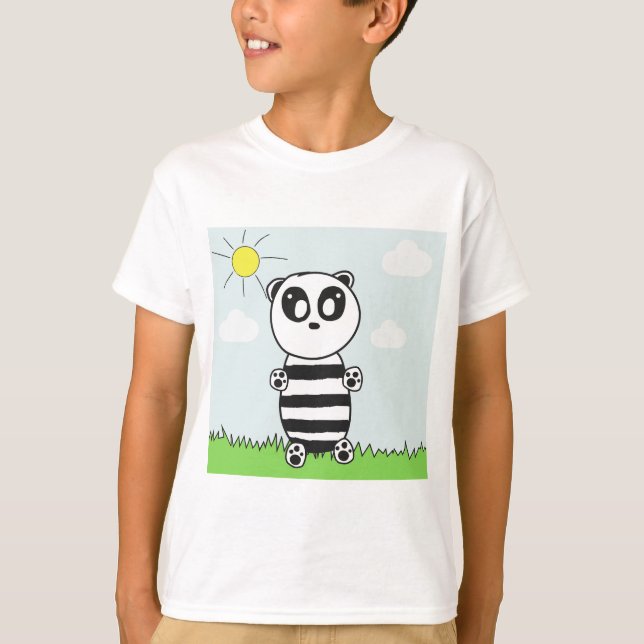 T-shirt Enfants Panda  (Devant)