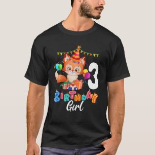 T-shirt Enfants Panda 3ème anniversaire J'ai 3 ans Garçons