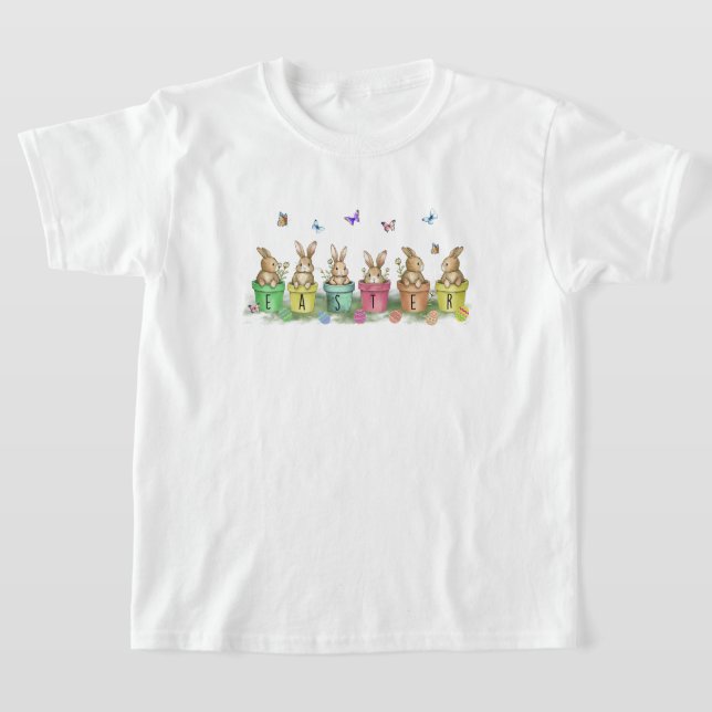 T-shirt Enfants Pâques (Poser)