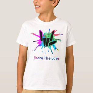 T-shirt Enfants Partagent Love Merch S Et Young370