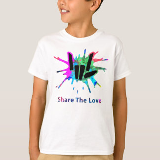T-shirt Enfants Partagent Love Merch S Et Young370