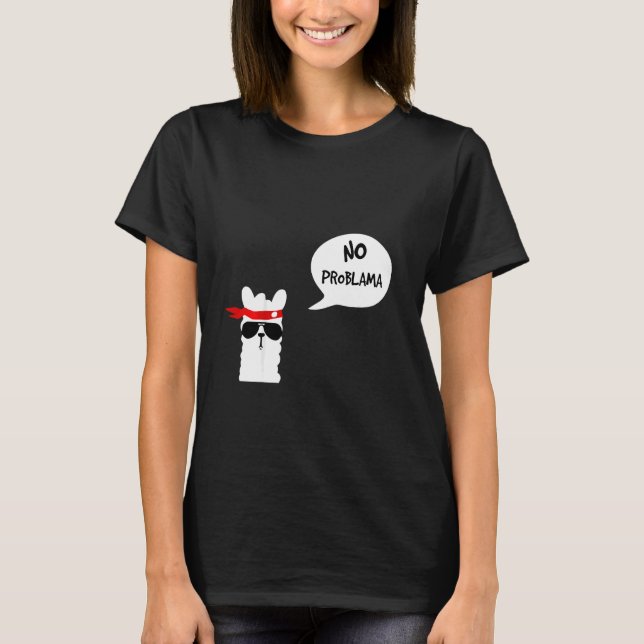 T-shirt Enfants Pas de Problama lama 7 (Devant)
