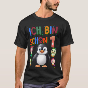 T-shirt Enfants Penguin Anniversaire 1 Penguin 1er Anniver