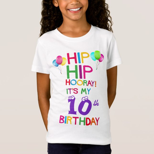 T-Shirt Enfants Personnalisé Anniversaire Fun (Devant)