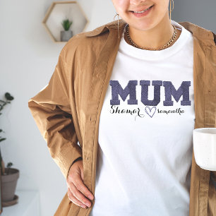 T-shirt enfants personnalisés nom de la journée de la mère