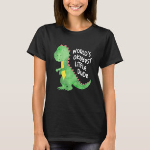 T-shirt Enfants Petit Dinosaure Avec Ballons Colorés Bébé