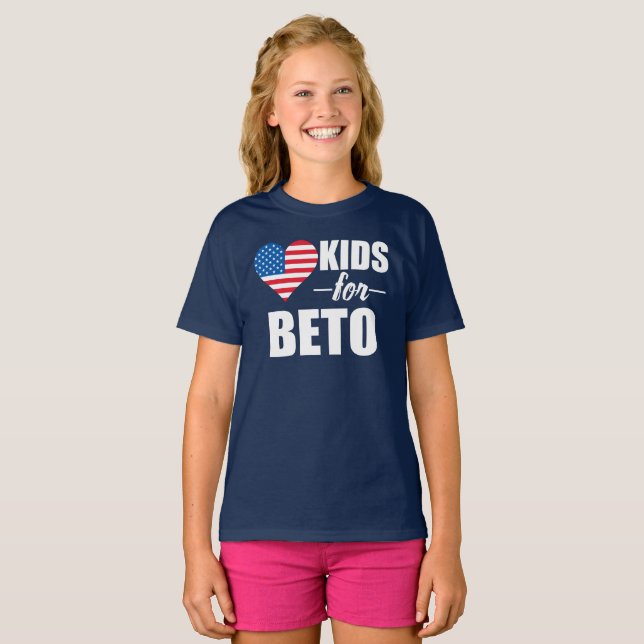 T-shirt Enfants pour Beto O'Rourke Texas Enfants (Devant entier)