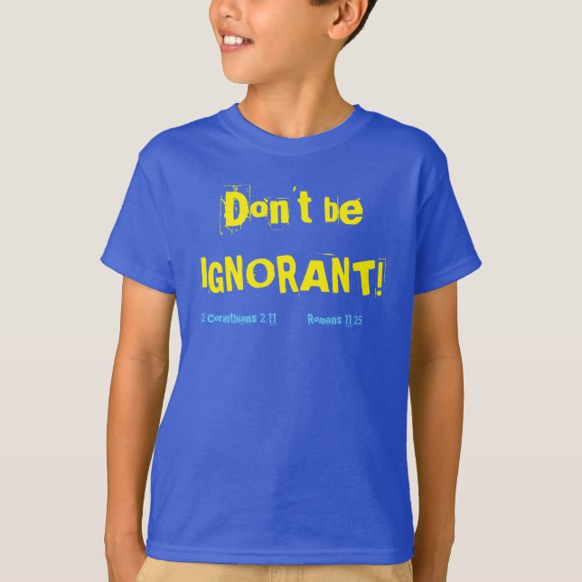 T-shirt Enfants pour le Christ (Devant)